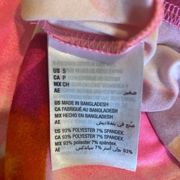 NWT Girl's Ideology Floating Petal Pattern Tank Size Small - Picture 4 of 5